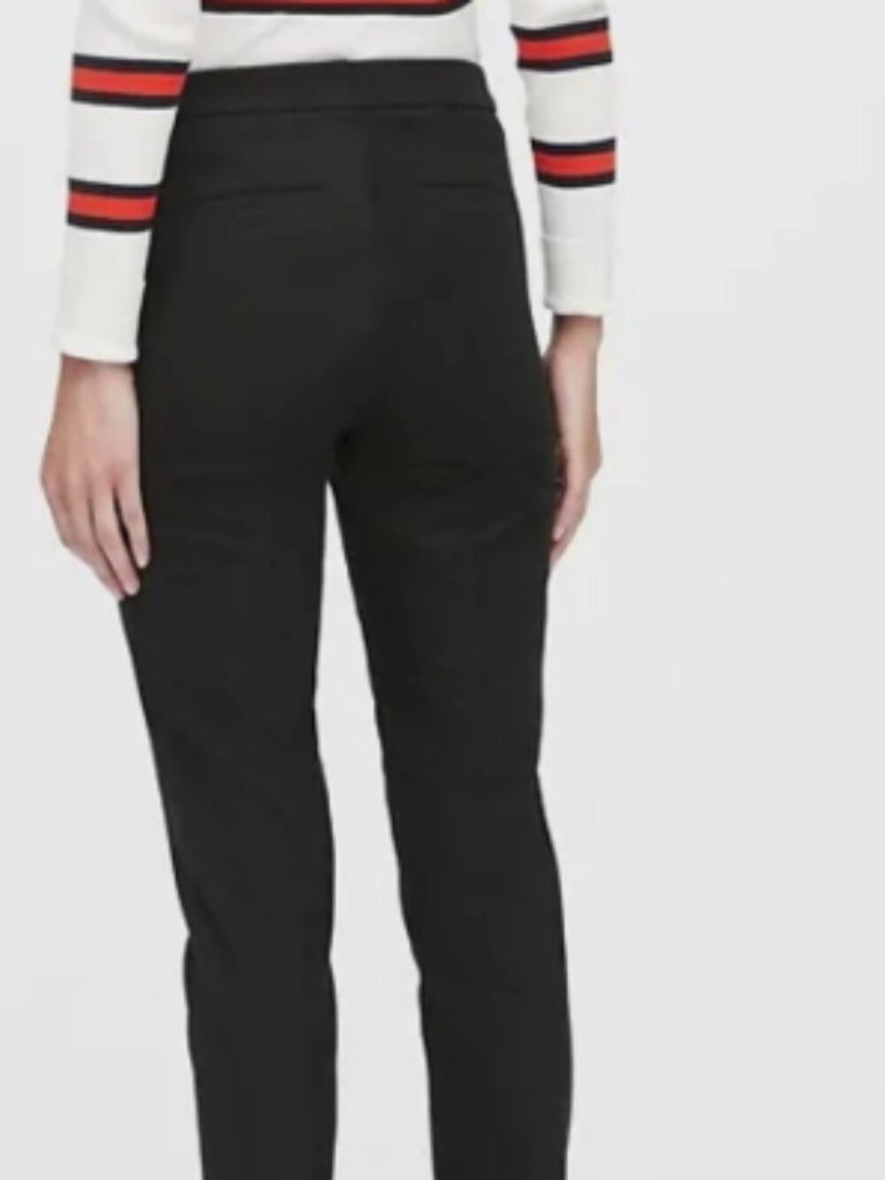 Banana Republic Modern Sloan Skinny Sailor Pant Black Size 2 Workwear - Picture 2 of 5